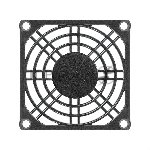 Решетка для вентилятора 70x70 ExeGate EG-070PSB (70x70 мм, пластиковая, квадратная, черная)