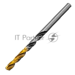 Сверло спиральное по металлу 4,5 x 80мм, Р6М5, Golden Tip, многогранная заточка Denzel