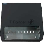 Шкаф коммутационный NTSS (NTSS-SOHO5U-BL) настенный 5U 520x140 мм пер. дв. стекл несъемн. бок. пан. 80 кг черный