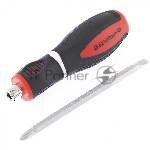 Отвертка комбинированная Matrix, SL6,0/Ph2, CrV, двухкомп. рукоятка MASTER 11580