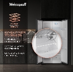 Холодильник Weissgauff WSBS 500 Inverter NoFrost Black двухкамерный 270/180л морозилка слева, No Frost, Side by Side, вид 16