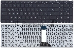 Клавиатура для ноутбука Asus X551 X551CA X551MA черная без рамки (плоский Enter)