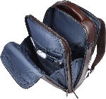 Рюкзак мужской Piquadro Blue Square CA6817B2/MO коричневый натур.кожа, вид 3
