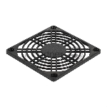 Решетка для вентилятора 80x80 ExeGate EG-080PSB (80x80 мм, пластиковая, квадратная, черная)