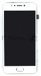 Дисплей для Asus ZenFone 4 Max ZC520KL, белый с рамкой