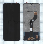 Дисплей для Tecno Pouvoir 4 черный