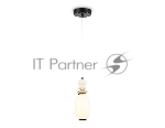 Светильник Ambrella light LH53141 BK/WH черный/белый 6W 3000K D120*1520