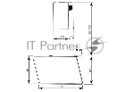 Вытяжка Centek CT-1829-60 White <наклонная> ширина 60 см, 1000 м3/час (233 Вт), 3 скор, LED, сенсор