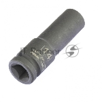 Головка ударная удлиненная шестигранная Stels 14 мм, 1/2", CrMo