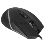 Мышь проводная AULA F805 черный, 6400 dpi, USB, кнопки - 7