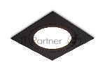 Светильник Ambrella light TN51825 BK черный GX53 max 15W 110*110*39
