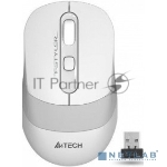 Мышь беспроводная A4Tech Fstyler FG10 белый/серый, 2000 dpi, радиоканал, USB, кнопки - 4