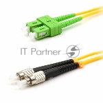 Патч-корд оптический переходной Rexant (SM), 9/125 (OS2), SC/APC-FC/UPC, (Duplex), PVC, 5м
