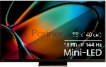 Телевизор Hisense 55" 55U8KQ черный Mini-Led UHD 120Hz Smart TV