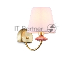 Настенный светильник Ambrella light LH75027 GD/PI золото/розовый E14 max 40W 240*150*240