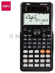 Калькулятор научный Deli ED82ES черный 10+2-разр., вид 11