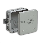 Коробка распр. ОП 85х85х35 IP54 Рувинил 67093