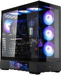 Компьютерный корпус ZALMAN P40 DS, ATX, черный, WINDOW, 9.1-inch LCD screen, 2xCombo(2.5” or 3.5”), 1x2.5”, 1xUSB TYPE-C, 2xUSB 3.0, SIDE 3x120мм ARGb, REAR 1x120мм ARGb, вид 19