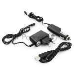 Набор зарядных устройств Gembird с Micro-USB разъемом MP3A-CAR-KIT1 110/220V-5V и 12VDC-5V черный