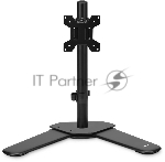 Кронштейн для мониторов ЖК Buro M071 черный 15"-32" макс.8кг крепление к столешнице поворот и наклон