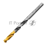 Сверло спиральное по металлу 5,5 x 93мм, Р6М5, Golden Tip, многогранная заточка Denzel