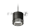 Светильник Ambrella Light XP8111041 SBK/BK черный песок/тонированный GX53 (A2333, C8111, N8484)