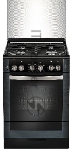Плита газовая Gefest 6300-02 0046 черный, конфорок 4 газовых, духовка 52 л, 60 см x 85 см x 60 см