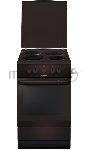 Плита электрическая Hansa FCEB53000 коричневый, конфорок 4 шт, духовка 69 л, 50 см x 85 см x 60 см
