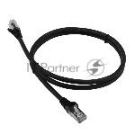 Патч-корд LANMASTER LAN-PC45/S6-2.0-BK FTP вилка RJ-45-вилка RJ-45 Cat.6 2м черный LSZH (уп.:1шт)