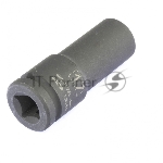 Головка ударная удлиненная шестигранная Stels 17 мм, 1/2", CrMo