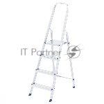 Стремянка Сибртех 4 ступени алюминиевая