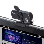 Веб-камера широкоугольная ExeGate Stream C940 Wide 2K AF (4Мп, 2560x1440, 30fps, поддержка H.264, автоматический фокус, защитная шторка, широкоугольный 4-линзовый (стекло) объектив 89°, микрофон с шумоподавлением, универсальное крепление, USB, кабель 1,5 м, Windows® 7/8/10/11, Mac OS 10.6 и выше, Chrome OS™, Android 5.0 и выше, черная, RTL)