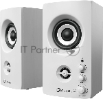 Акустическая система Oklick OK-164 2.0 белый 30Вт