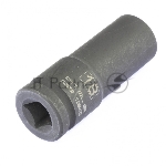 Головка ударная удлиненная шестигранная Stels 18 мм, 1/2", CrMo