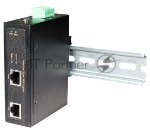 Промышленный гигабитный OSNOVO  PoE-инжектор, до 30W, IEEE 802.3af/at, питание DC48-56V