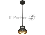 Светильник Ambrella Light XP8111051 SBK/PYG/CL черный песок/золото желтое полированное/прозрачный GX53
