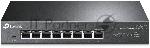 Коммутатор TP-Link 8-port Desktop 2.5G Unmanaged switch, 8 100/1G/2.5G RJ-45 ports, Fanless design, 12V/1.5A DC power supply.