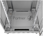 Шкаф телекоммуникационный напольный Cabeus SH-05C-42U80/100 19" для распределительного и серверного оборудования 42U 800x1000x2055мм (ШхГхВ) передняя стеклянная и задняя сплошная металлическ, вид 5