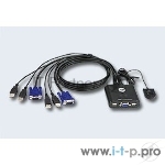 Переключатель ATEN CS22U-(A7) переключатель 2 PORT USB KVM SWITCH