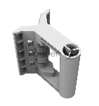 Крепление (QMExtra) QME Mikrotik quickMOUNT extra на стену больших точек доступа и секторных антенн