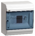 Бокс IEK MKP82-N-06-41-20 ЩРН-П-6 модулей навесн.пластик IP41 PRIME
