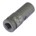 Головка ударная удлиненная шестигранная Stels 19 мм, 1/2", CrMo