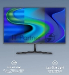 Монитор 23.8" POLAR P24F20M VA 1920x1080, 100 Гц, 5 мс, 16:9, 250 кд/м², HDMI, VGA, 3.5 Jack, HDR10, наклон, черный