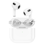 Наушники TWS Hoco EW76 белый, вкладыши, Bluetooth, до 4 ч