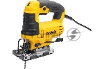 Лобзик электрический DeWalt DWE349-KS с верхней рукояткой, 650 Вт, ход 20 мм