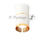 Светильник Ambrella Light XS7401201 SWH/PYG белый песок/золото желтое полированное MR16 GU5.3 (C7401, A2072, C7401, N7034)