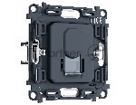 PR188 Механизм компьютерной розетки RJ-45 (8P8C) CAT6 с автоматической защитной шторкой QUANT PRO