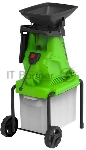 Измельчитель садовый электрический GreenWorks GW-2800SD, 220 В, 2800 Вт с контейнером (2208007), вид 8