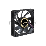 Вентилятор для корпуса ExeGate EX08015B4P-PWM черный, 80 мм, 2500 об/мин, 25 дБ, 4 pin