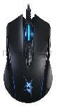 Мышь проводная A4Tech X89 черный, 2400 dpi, USB, кнопки - 8